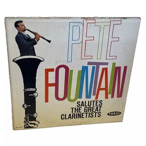 Pete Fountain Salutes The Great Clarinetists (Vinyl, 1960) Coral CRL 57333 Good
